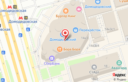 Космозар в Южном Орехово-Борисово на карте