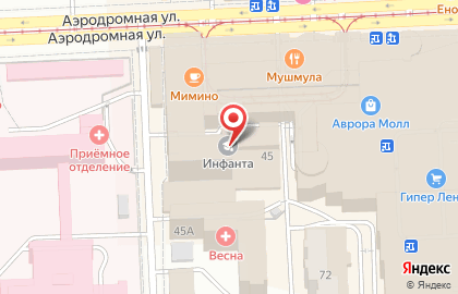 Служба санитарной обработки Эко Алекс в Железнодорожном районе на карте