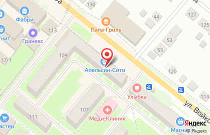 Магазин Лакомка на улице Войкова на карте