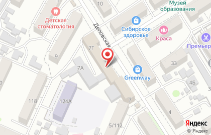 Столовая, ООО Алтайгражданпроект на карте