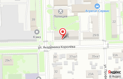 Кафе-пекарня Добропек на улице Академика Королева на карте