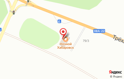 Кафе Ночной Хабаровск на карте