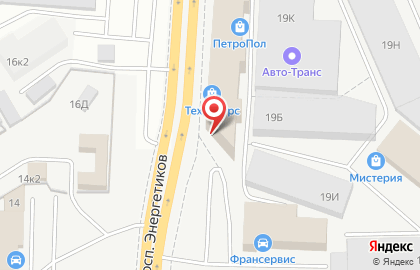 Техносвет-Монтаж СПб на карте