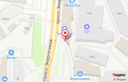 Техресурс в Красногвардейском районе на карте