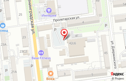 Гостиница Гармония на улице Ленинградской на карте