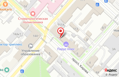 Ювелирный магазин Мечта на проспекте Сергея Кирова на карте
