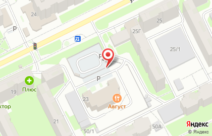 Автостоянка в Томске на карте