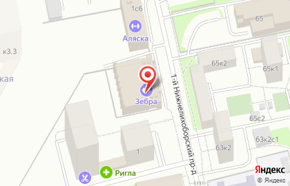 Детский футбольный клуб Викинг в 3-ем Нижнелихоборском проезде на карте