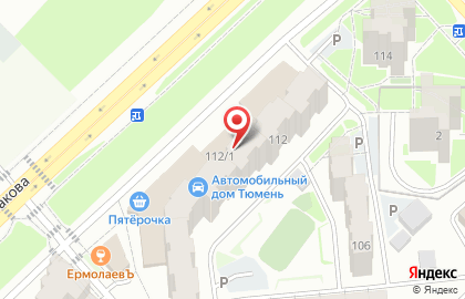 Магазин в Тюмени на карте