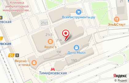 Багз Банни на Тимирязевской на карте
