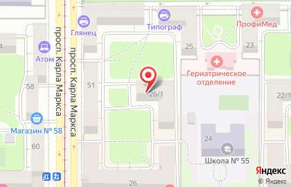 Рекламное агентство Город М на карте