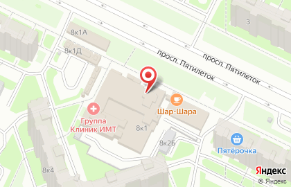 Магазин разливного пива Пивточка на метро Ленинский проспект на карте