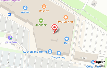 Мир развлечений в Индустриальном районе на карте