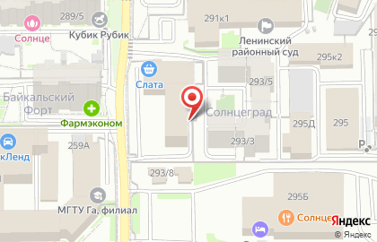 SPAR на Байкальской улице на карте