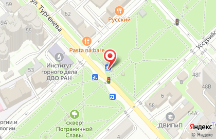 Продуктовый магазин на Уссурийском бульваре на карте
