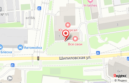 Ремонт ноутбуков Орехово на Шипиловской улице на карте
