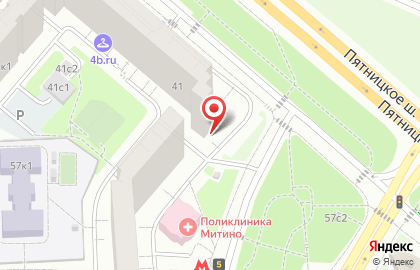 Магазин оборудования для очистки воды Гейзер на Пятницком шоссе на карте