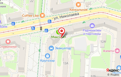 СКА-Банк на улице Октябрьской Революции на карте