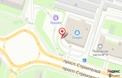 Пункт приема и выдачи заказов Печати5 на проспекте Строителей на карте