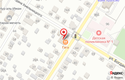 Бистро в Уфе на карте