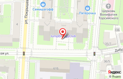 Вацлав Замок на Дибуновской улице на карте