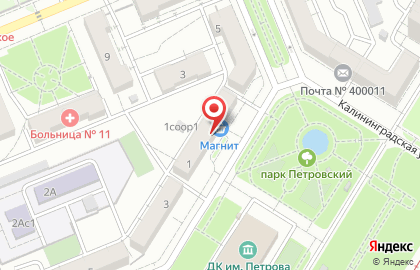 ДеЛюкс на Калининградской улице на карте