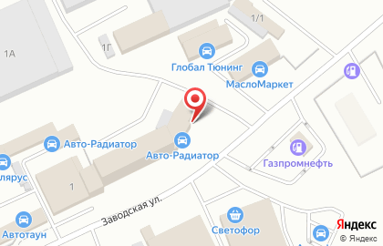 Торговая фирма Автоэмали на Заводской улице на карте