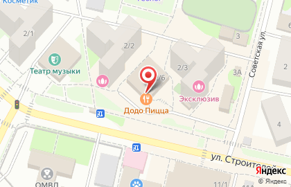 Научно-производственная фирма Уралсиб на улице Строителей на карте