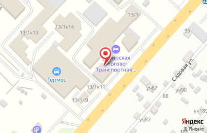 Торгово-сервисная компания Галеон в Ленинском районе на карте