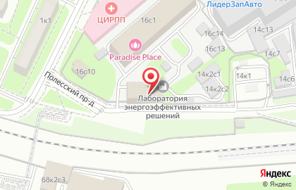 Центр Компьютерной Поддержки в Полесском проезде на карте