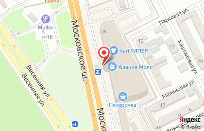 Салон связи Мегафон на Московском шоссе на карте
