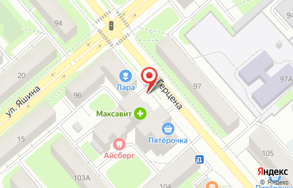 Магазин Рыбачок в Вологде на карте