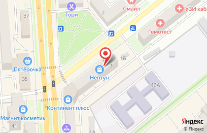 Компания СтройОкна на улице Чернышевского на карте