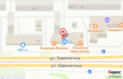 Магазин Красное & Белое в Челябинске на карте