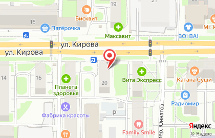 Магазин нижнего белья и постельных принадлежностей Каприз-С на карте