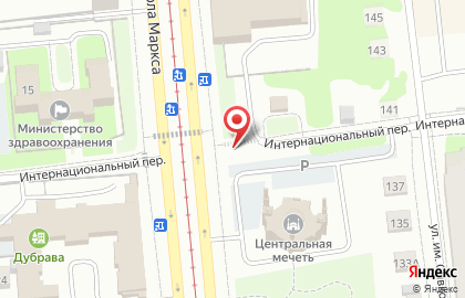 Хит в Интернациональном переулке на карте