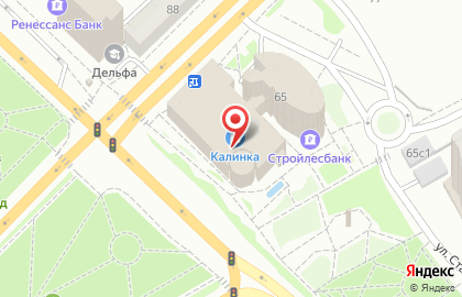 Торговый центр Калинка на улице Республики на карте