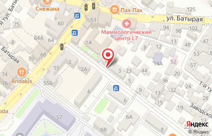 Силуэт в Ленинском районе на карте