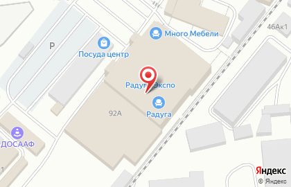 Теплый город в Калининском районе на карте