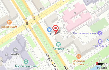 Студия дизайна и печати Контур на карте