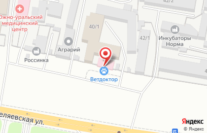 Клуб любителей собак Ювентус на Беляевской улице на карте