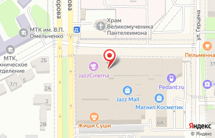 Первый Гипермаркет мебели в Челябинске на карте