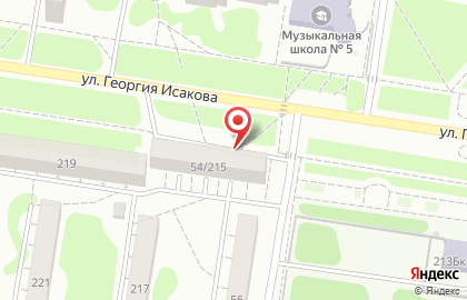 Киоск печатной продукции ПрессаИнфо в Ленинском районе на карте