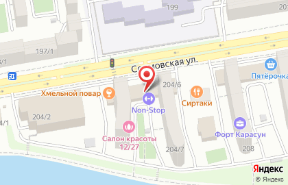 Магазин товаров смешанного типа Fix Price на Сормовской улице на карте