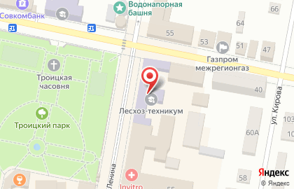 Бузулукский Лесхоз-техникум на карте