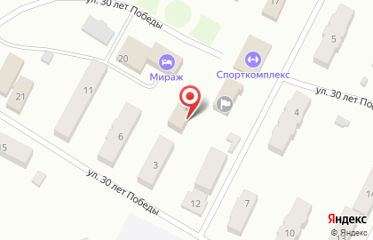 Компания социального обслуживания на дому Аэлита на улице 30 лет Победы на карте