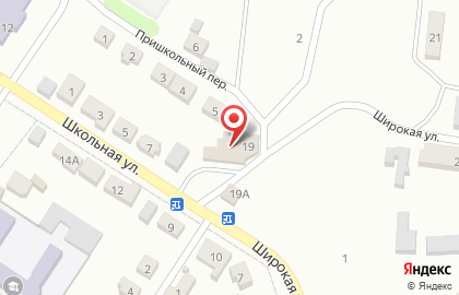 Банкомат ВТБ на Широкой улице, 19 в Узловой на карте
