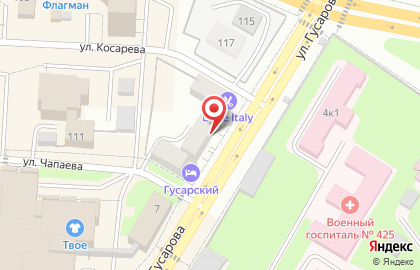 Служба заказа легкового транспорта Мастер в Центральном районе на карте