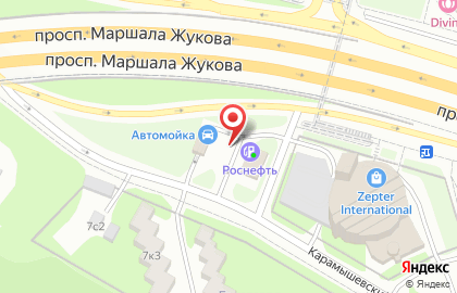 Банкомат Вбрр на проспекте Маршала Жукова на карте