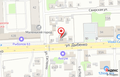 Автосервис Autopro в Советском районе на карте